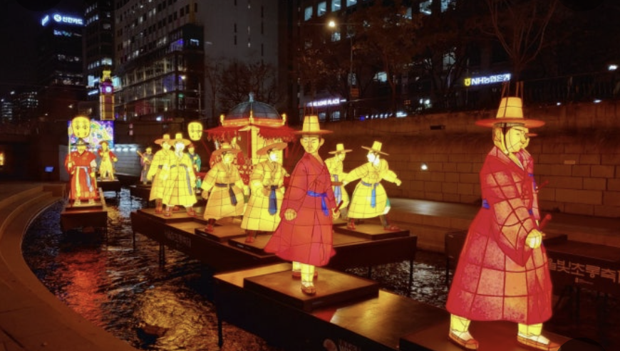 서울 빛초롱 축제 기간 점등식 주차 광화문광장 크리스마스 마켓 일정