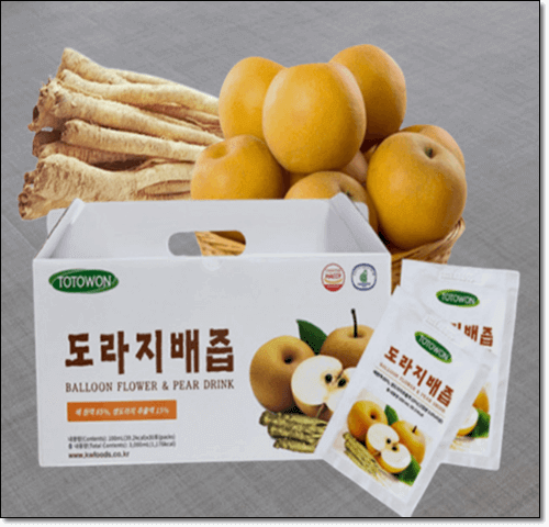 도라지 배 배도라지즙