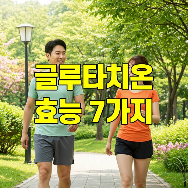 글루타치온 효능 7가지