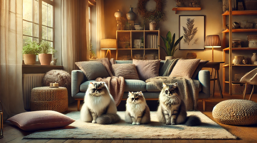 페르시안 고양이 종류별 차이 관련 사진