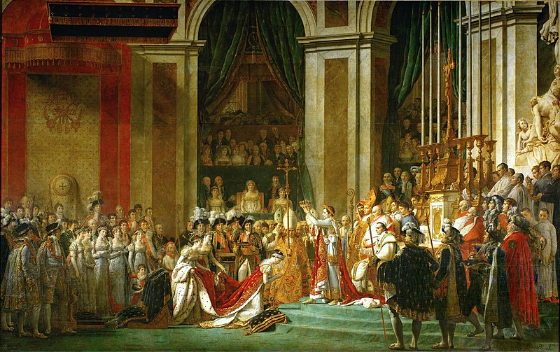 The coronation of Emperor Napoleon