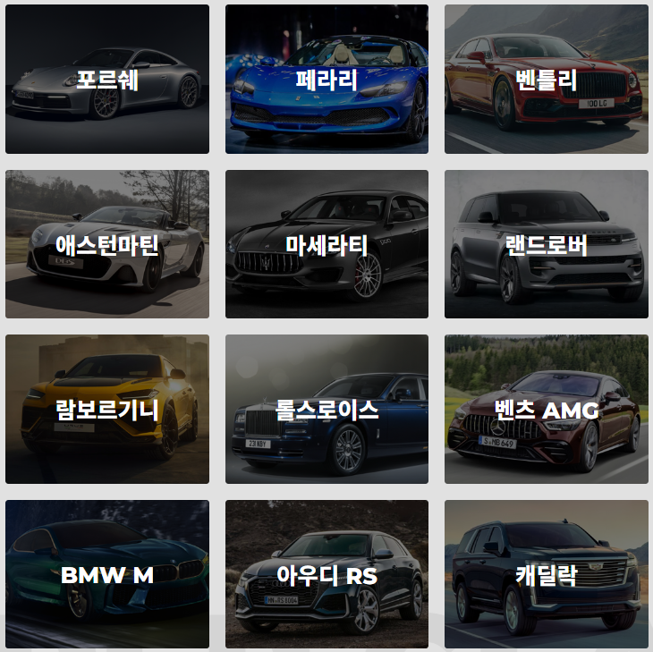 장기렌트수입차량
