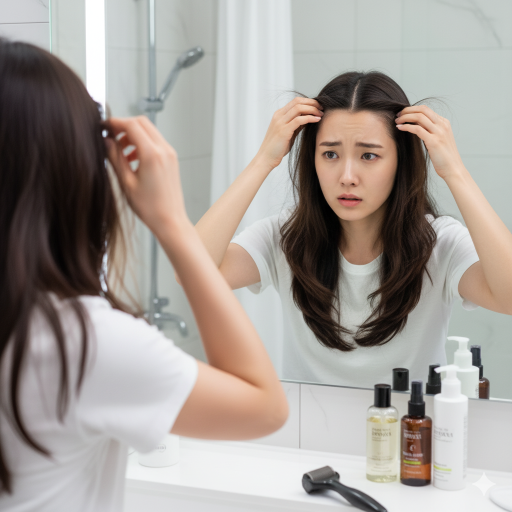 탈모 탈모속설 모발이식 두피관리 여성탈모