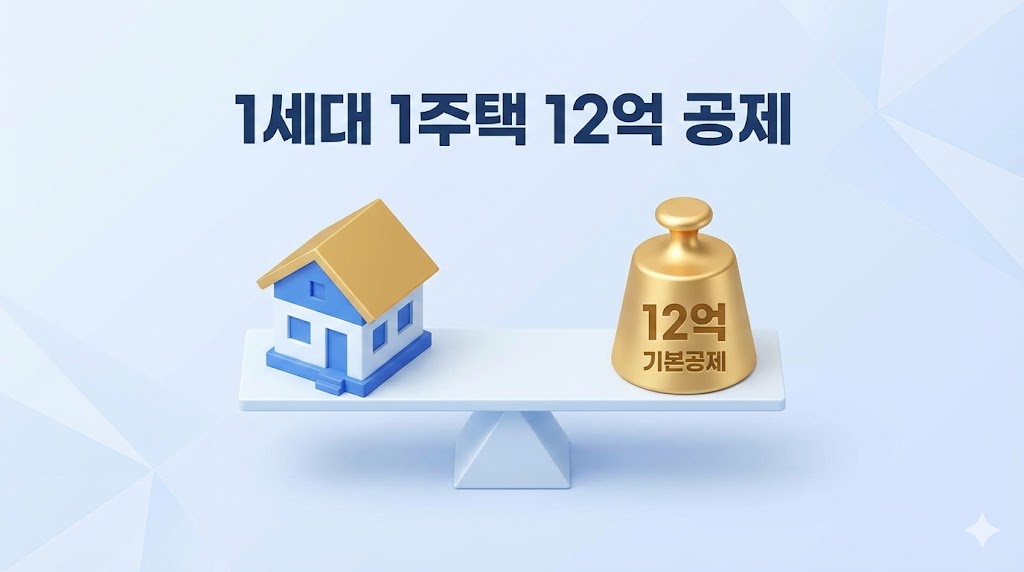 1세대 1주택 12억 기본공제