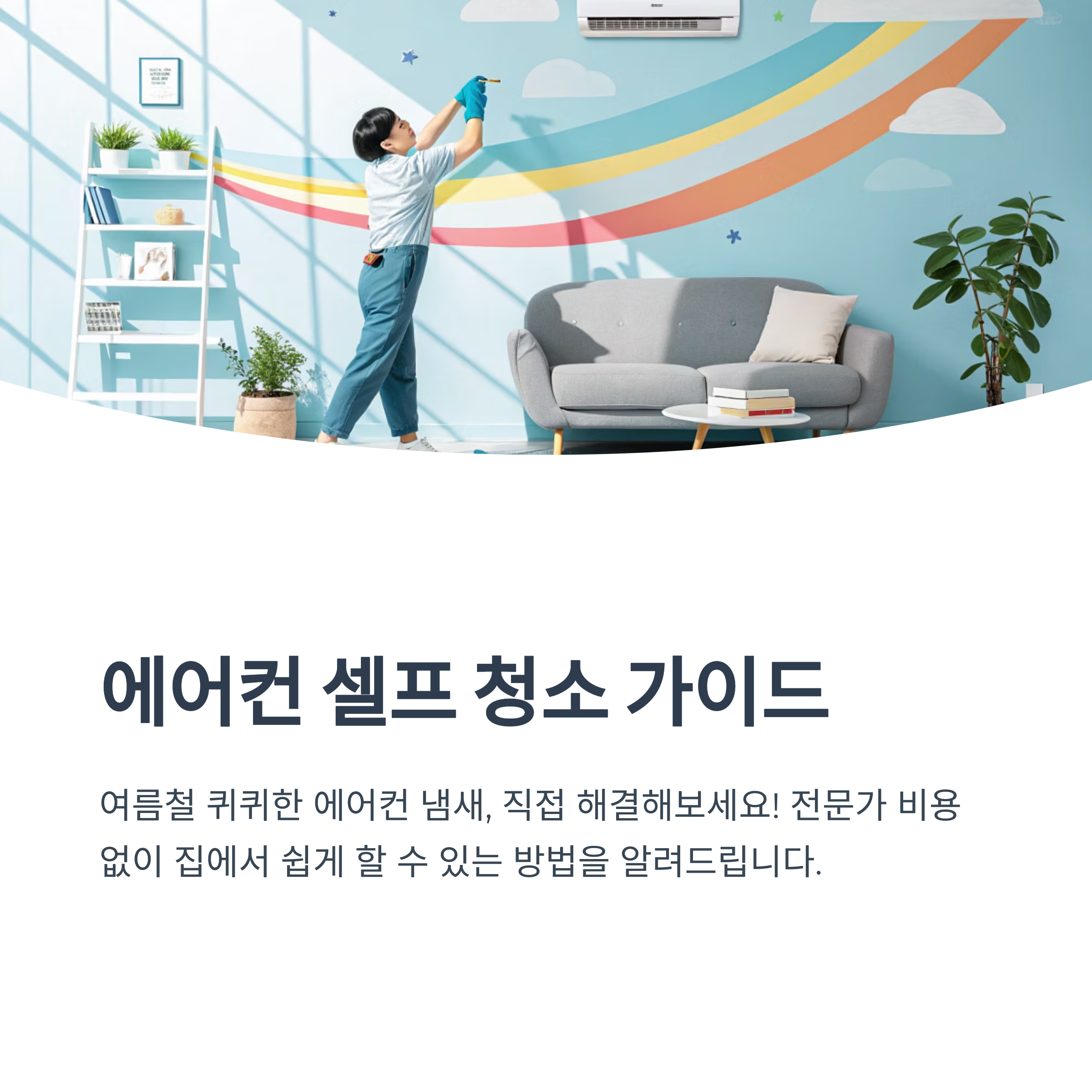 에어컨 셀프 청소 도구 추천