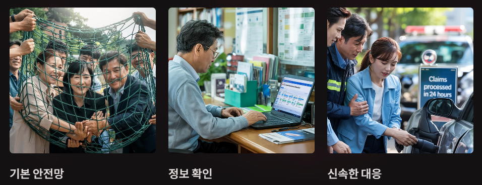 시민안전 보험의 기본 혜택