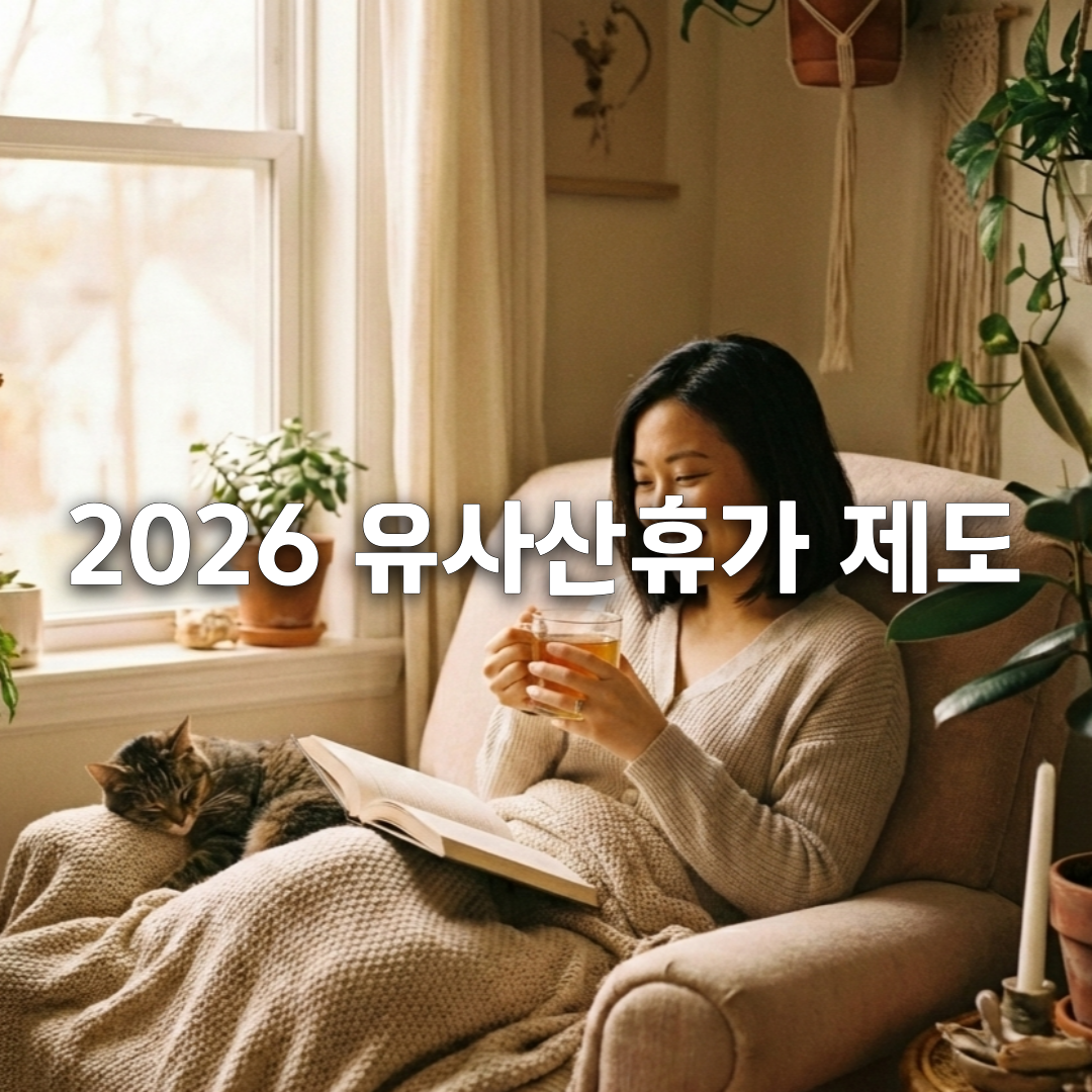 유사산휴가(유산·사산) 제도 2026☑️ 며칠 쉴 수 있고 급여는 어떻게 될까