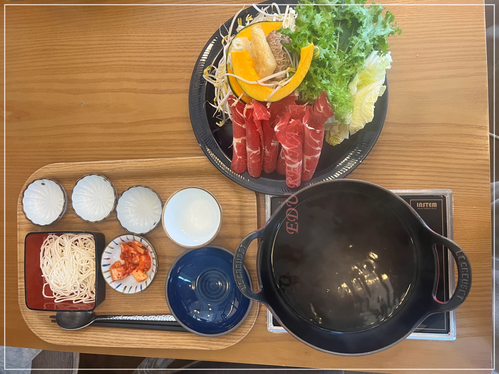 샤브샤브소반-1인-세팅