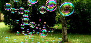 비눗방울은 왜 항상 둥근 모양일까