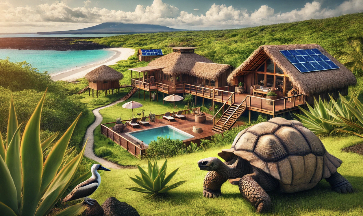 에콰도르의 갈라파고스 생태 롯지 – 희귀 동물과 함께하는 친환경 숙박
