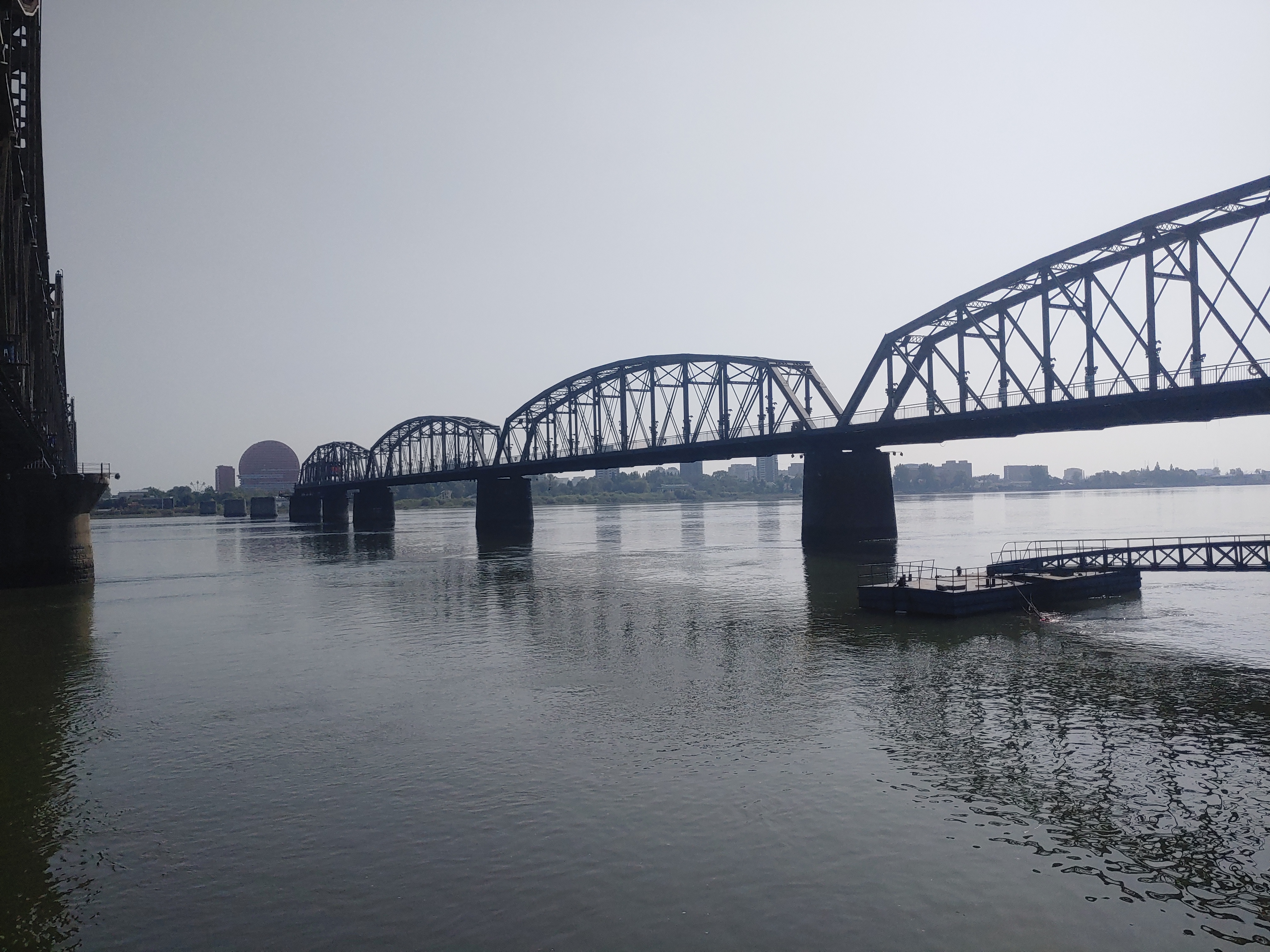 끊어진 압록강 철교