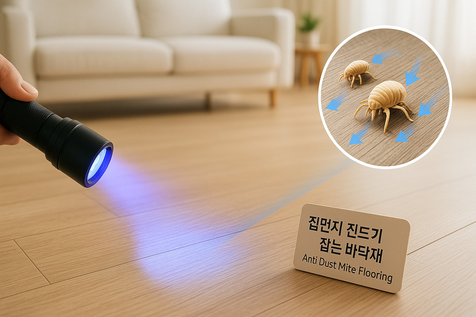 집먼지 진드기 잡는 바닥재 선택법 &ndash; 아토피 가족을 위한 가이드