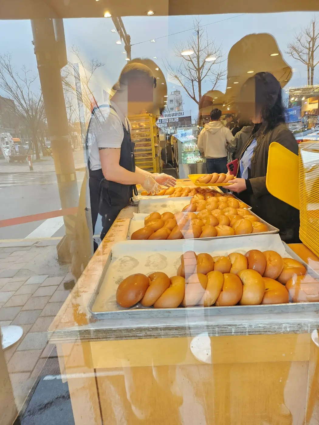 빵사는모습