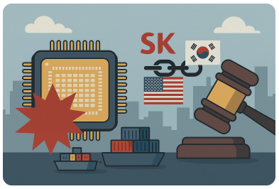 썸네일: 반도체 관세폭탄