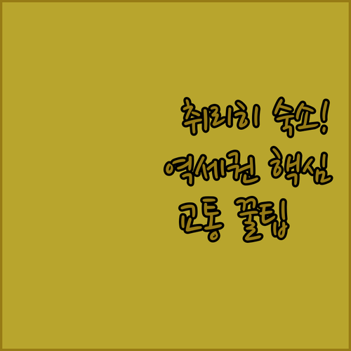 취리히 중앙역 근처 숙소 추천 리스트..