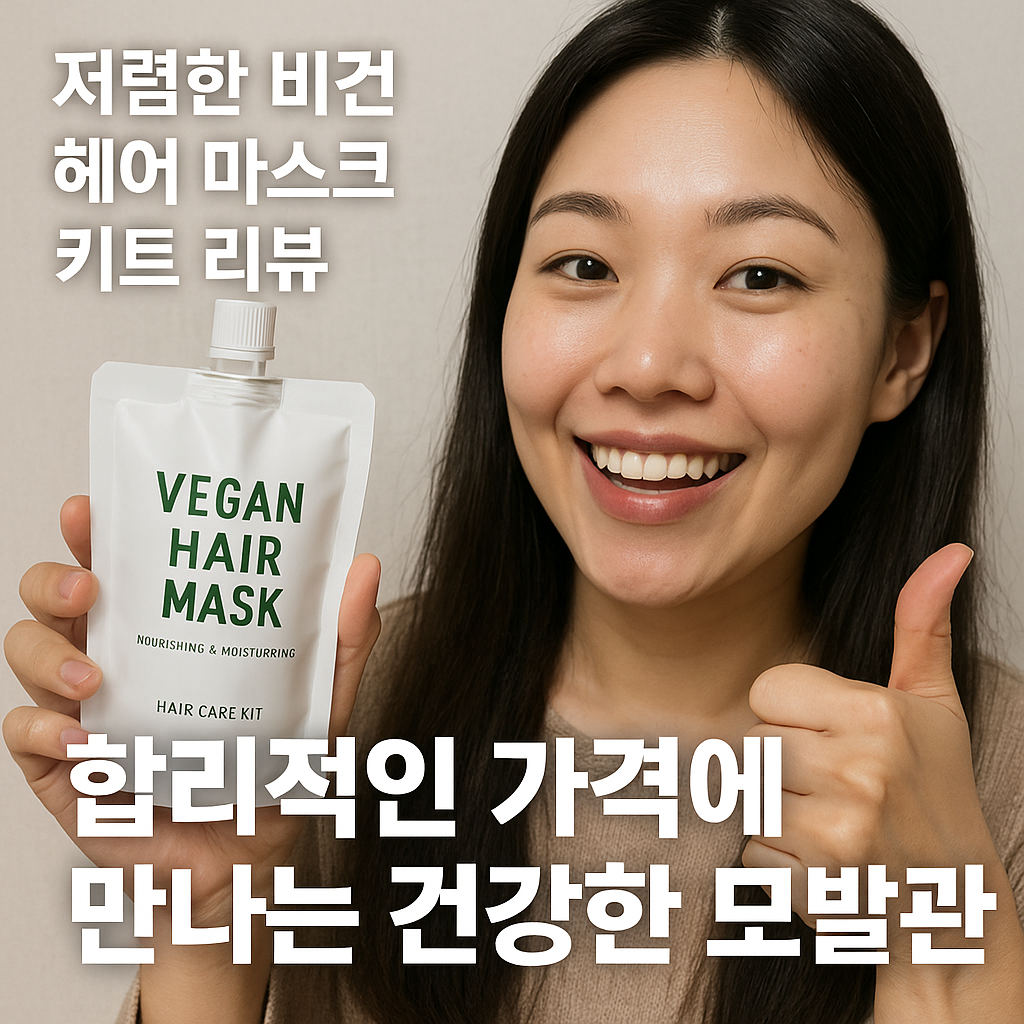 비건 헤어 마스크