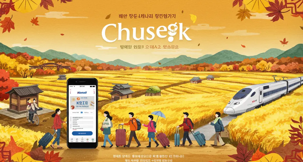 추석 기차표 예매