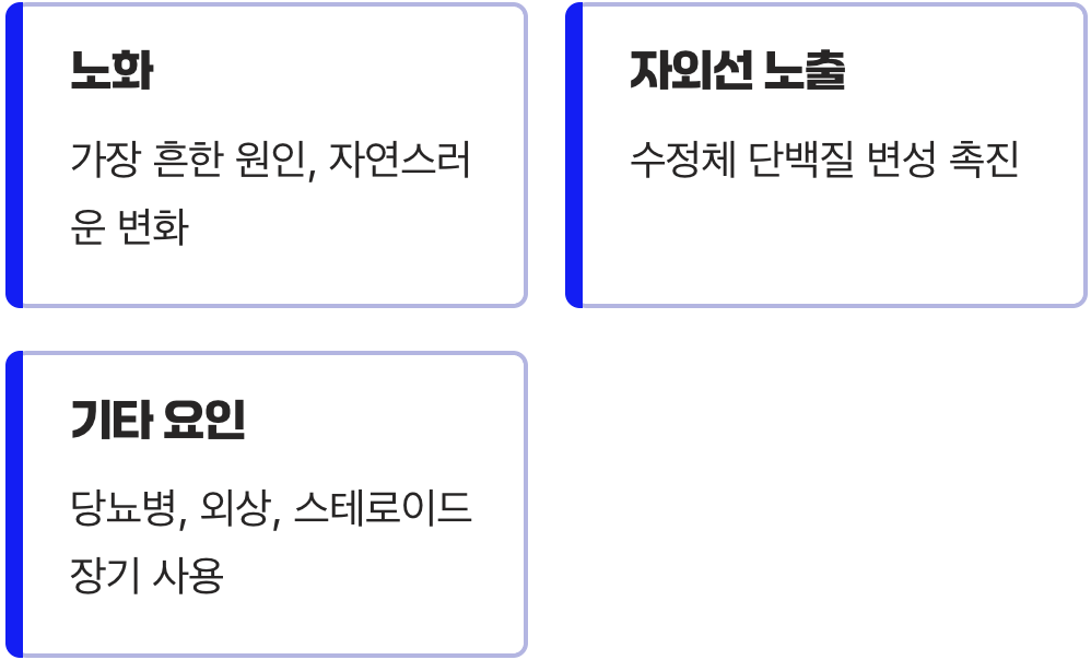 피할 수 없는 세월의 흔적