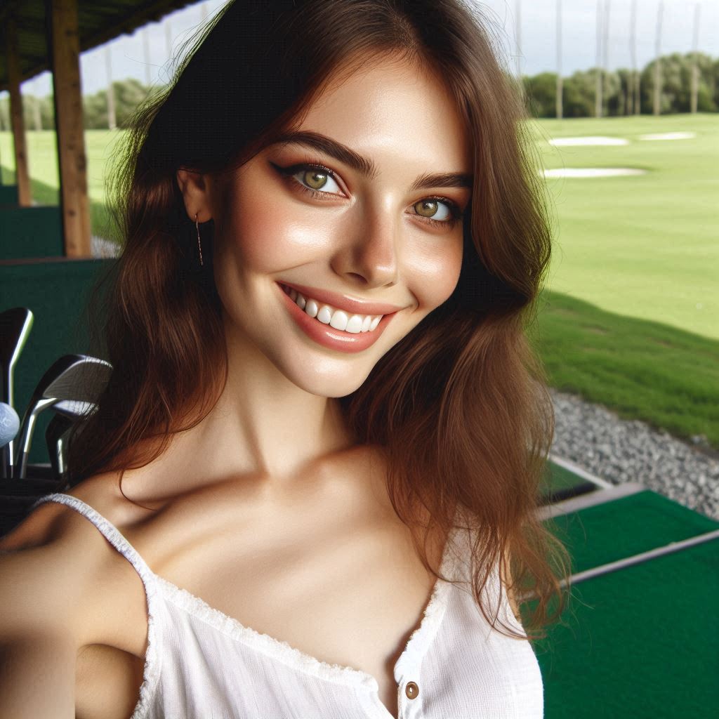 실외골프연습장 배경