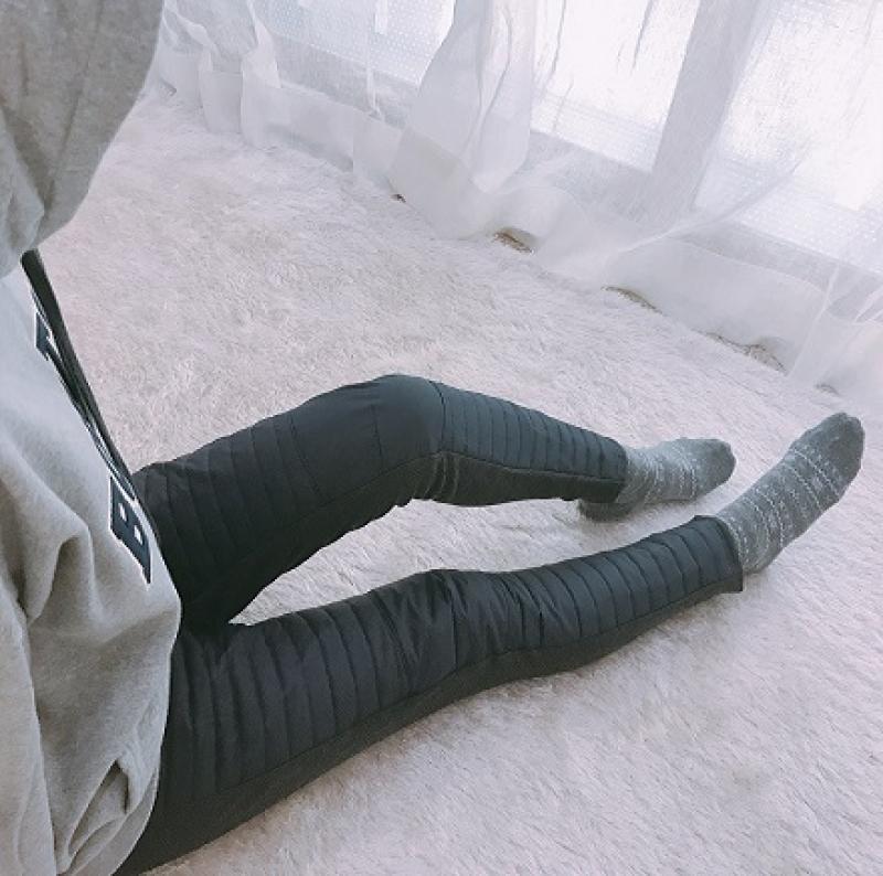 여자 기모안감 패딩레깅스 2color