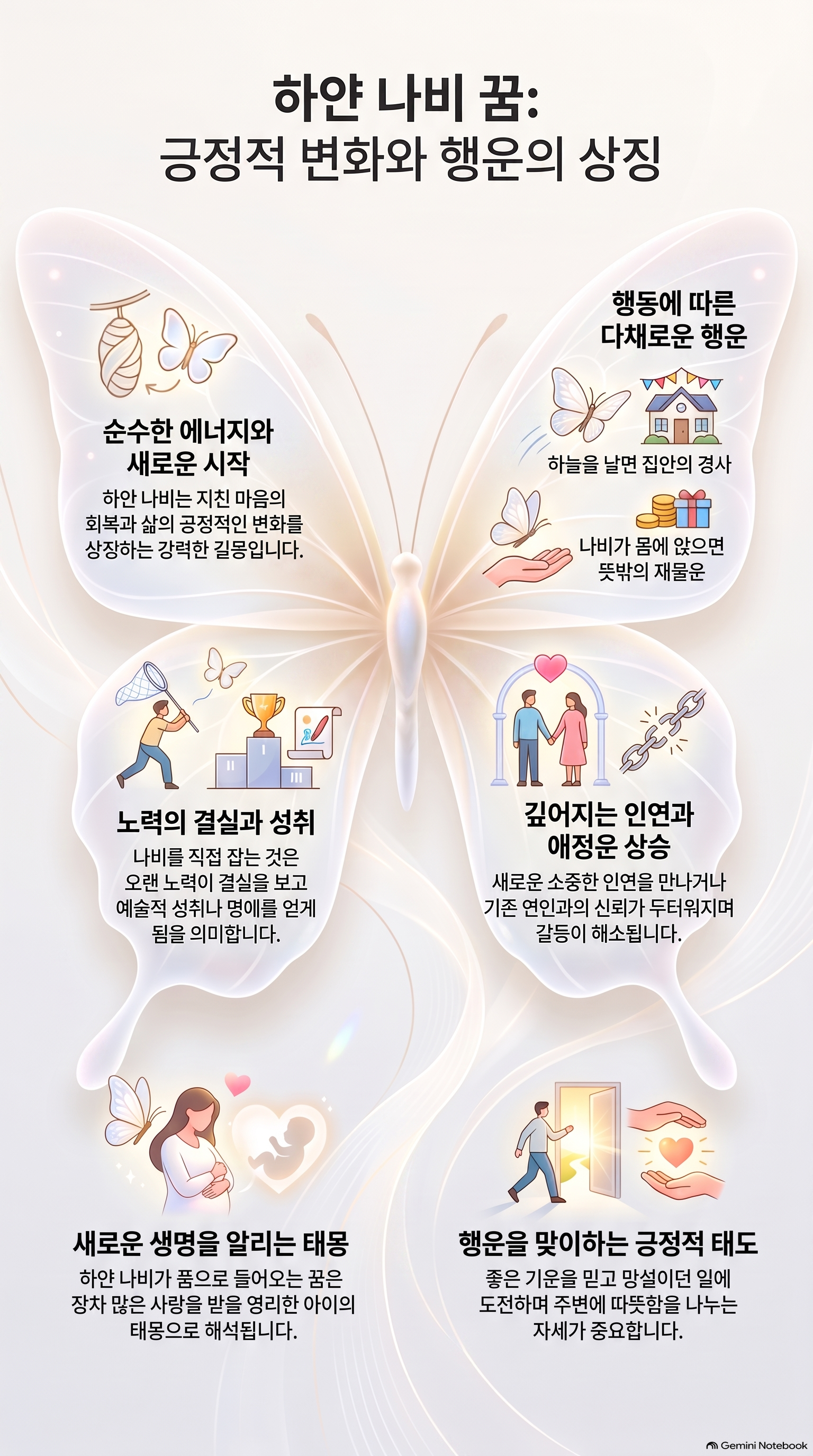 하얀 나비가 나오는 꿈