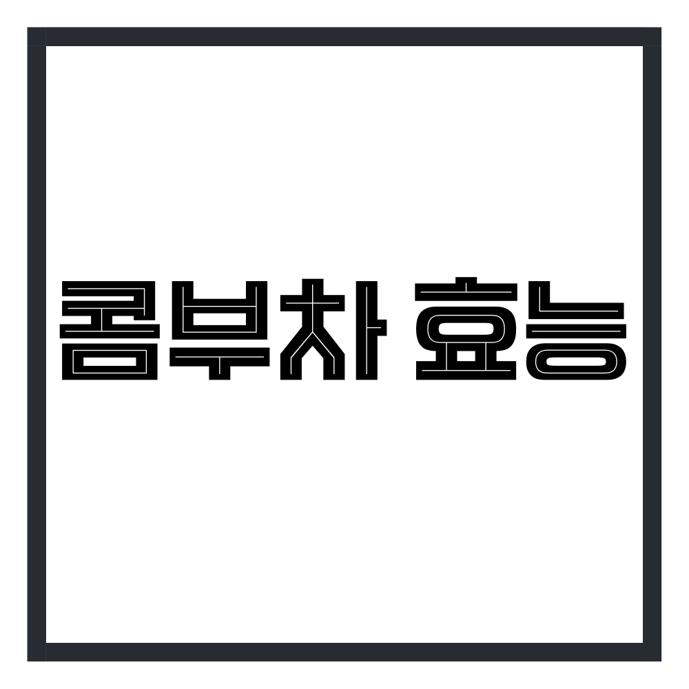 콤부차 효능 10가지 총정리