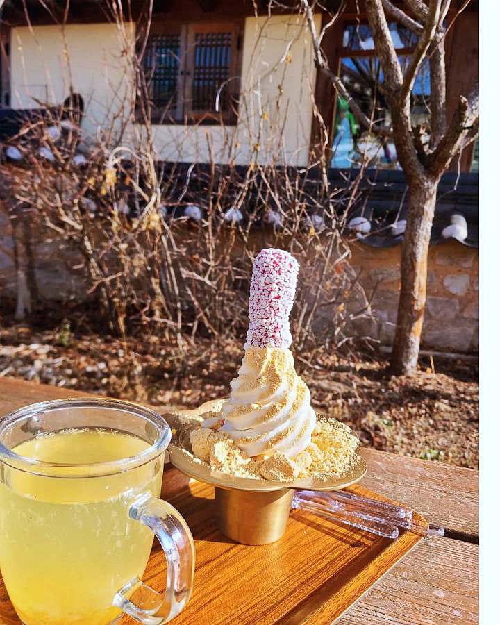 한옥 핫플 데이트 코스 디저트 떡 카페 인절미 아이스크림 경주 맛집 추천 생방송투데이 떴다 동네방네