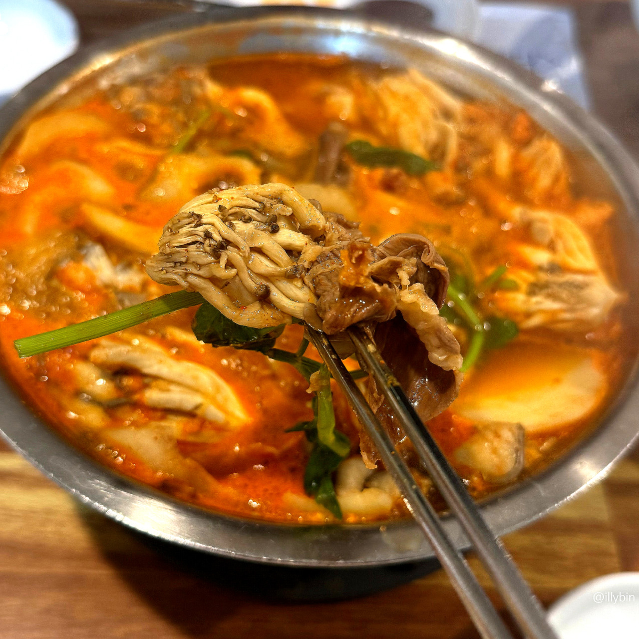 가양칼국수버섯매운탕