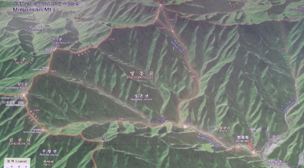 영동-백두대간-민주지산