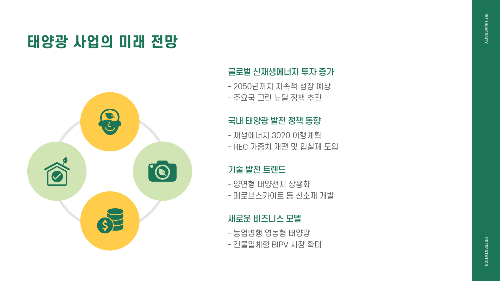 태양광 발전사업 발전소 사업전망 발전 원리