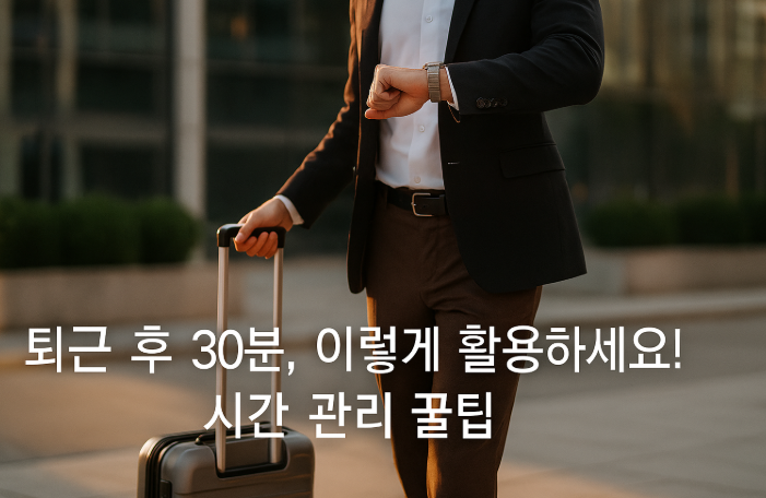 퇴근후30분활용