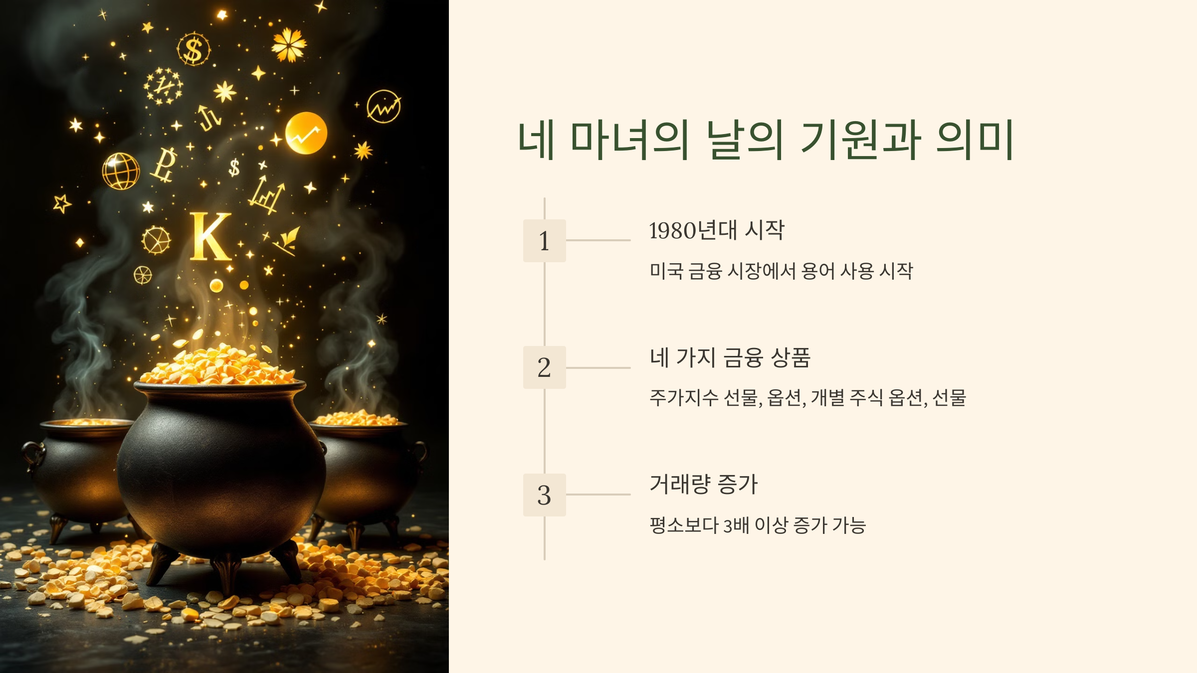 네 마녀의 날의 기원과 의미