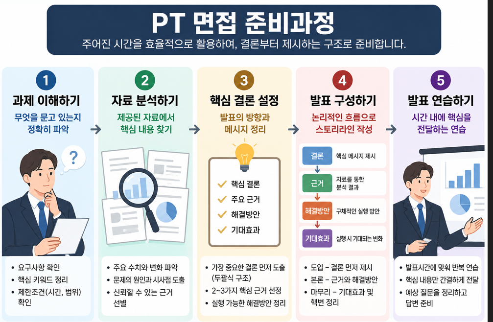 PT 면접 준비