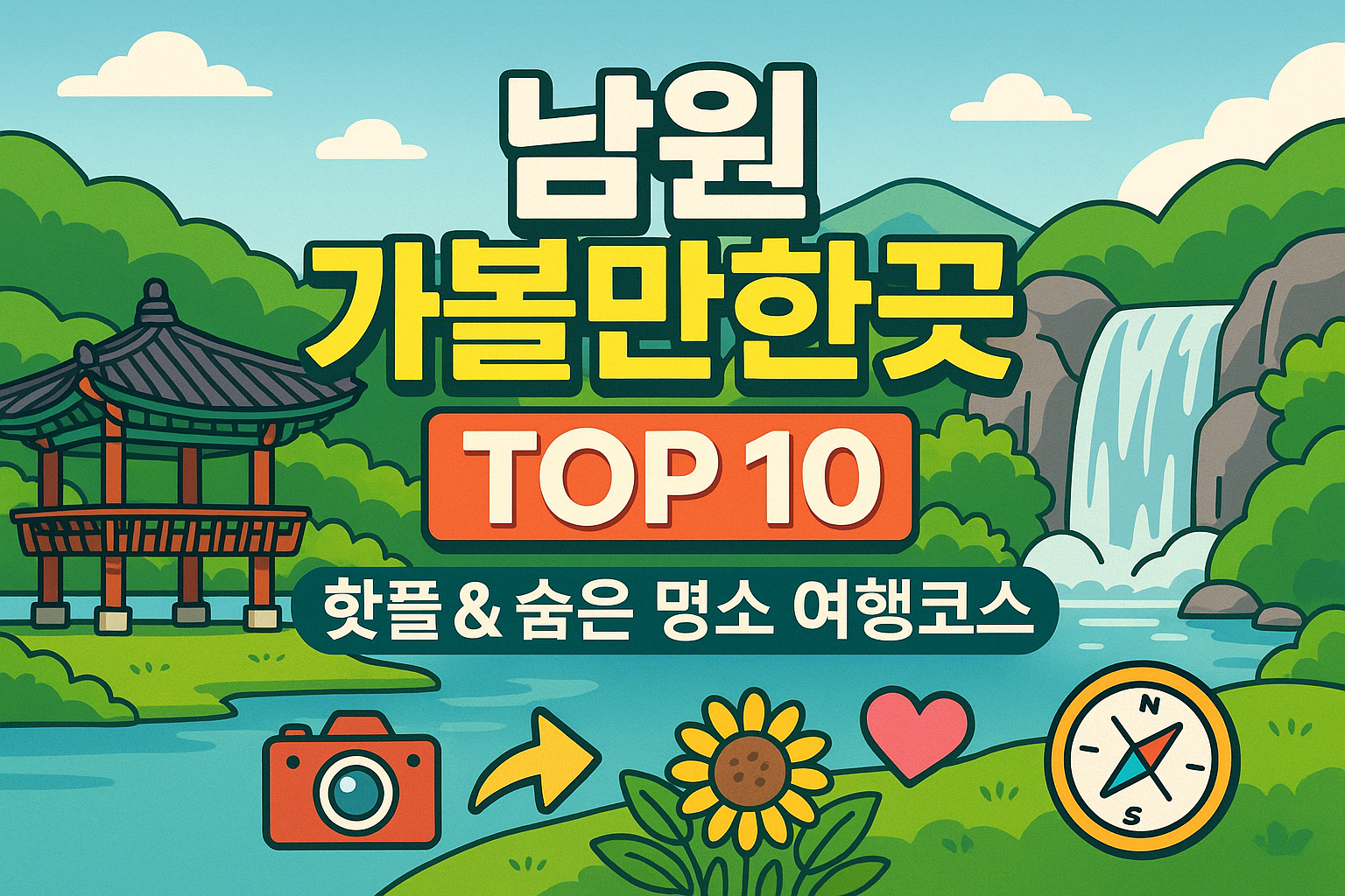 남원 가볼만한곳 베스트10