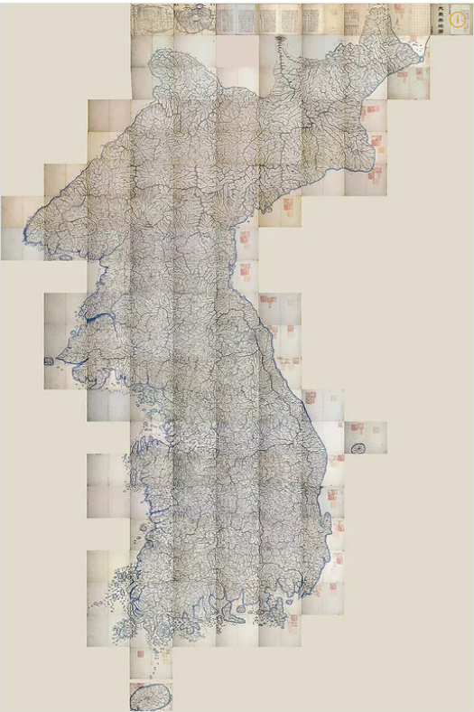 김정호가 평생을 직접 발로뛰며 만든 걸작 대동여지도