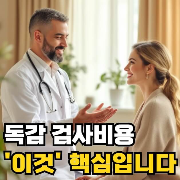 독감 검사비용 초기증상