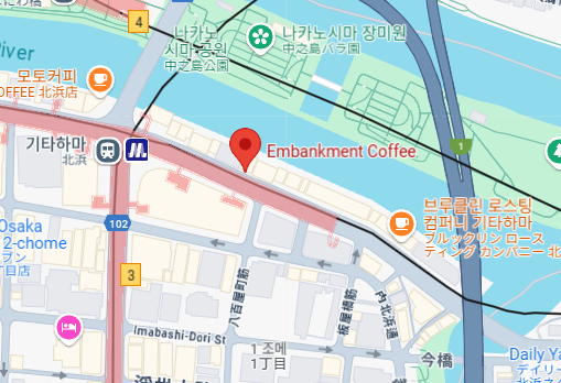 Embankment Coffee 위치