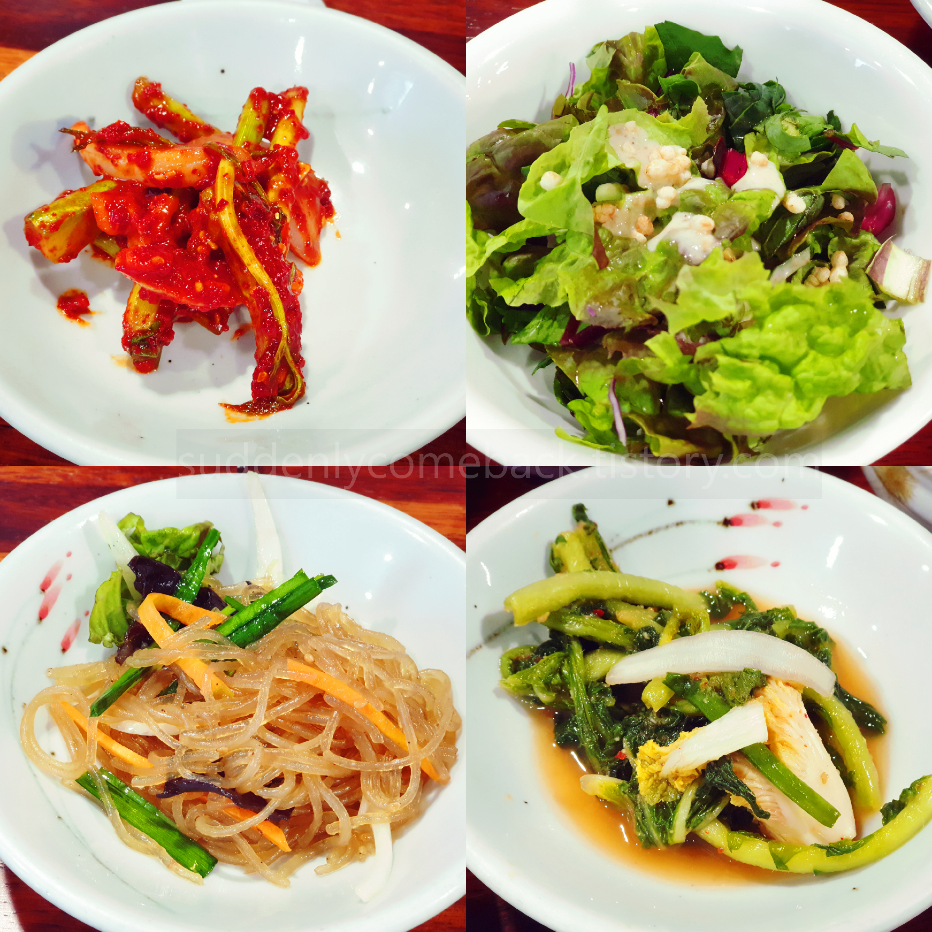 잡채-등-밑반찬