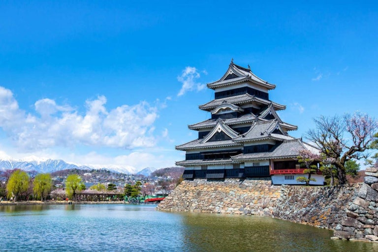 일본 오사카 성 사진