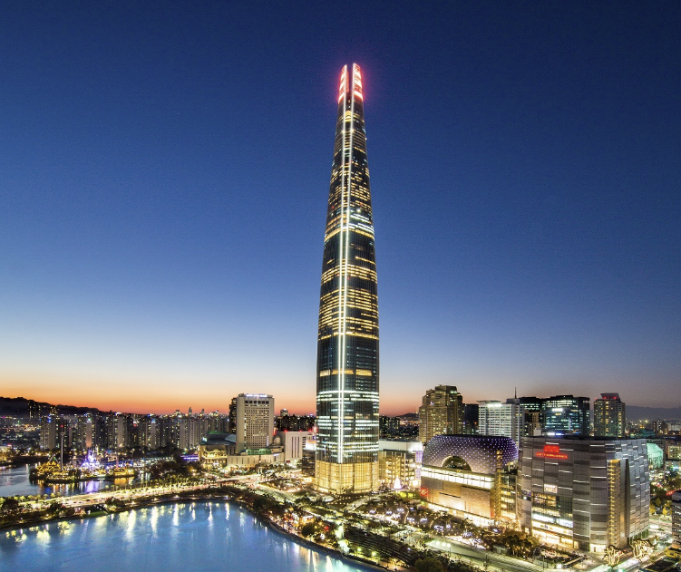 롯데월드타워 사진