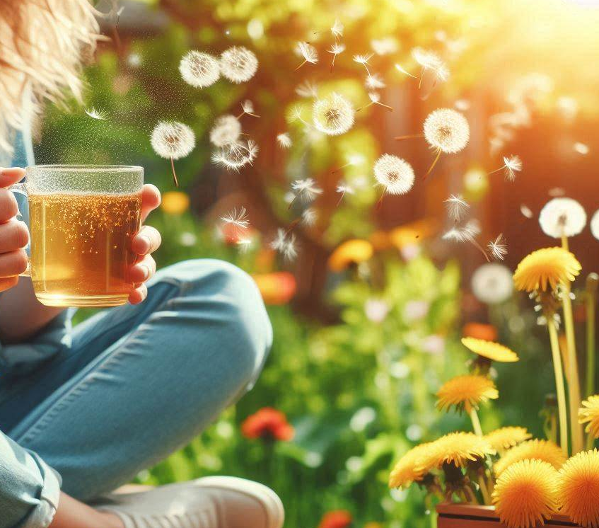 민들레 차