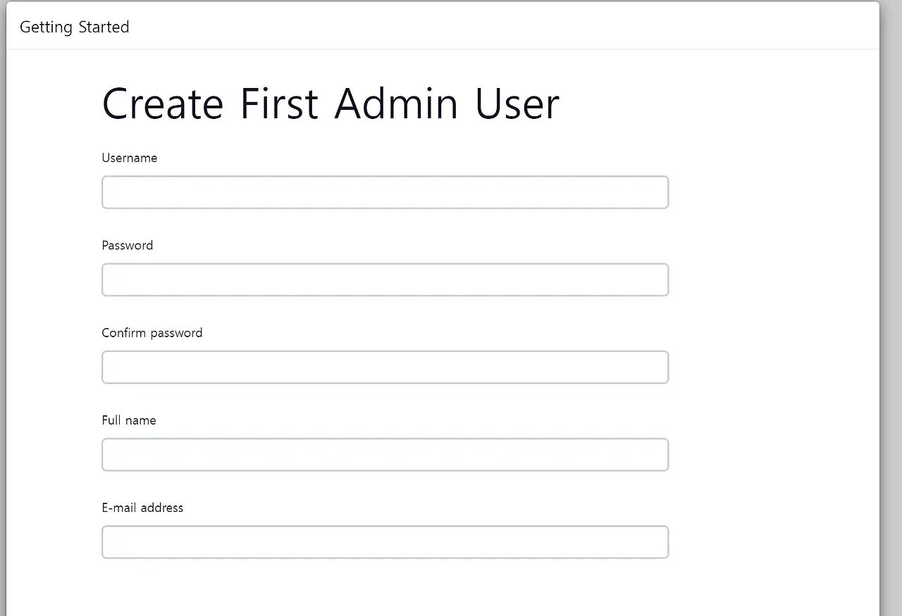 Jenkins 설치, 초기 관리자 설정 화면