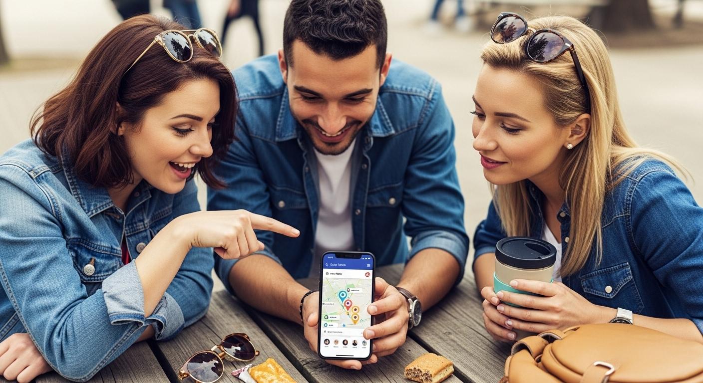 실시간 위치 공유 어플