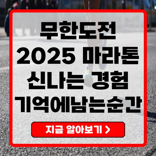 무한도전 마라톤