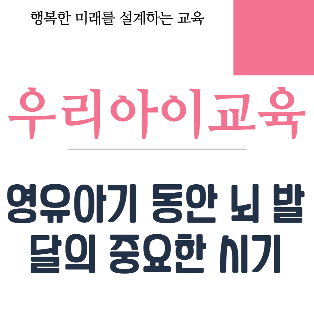 영유아기 뇌 발달
