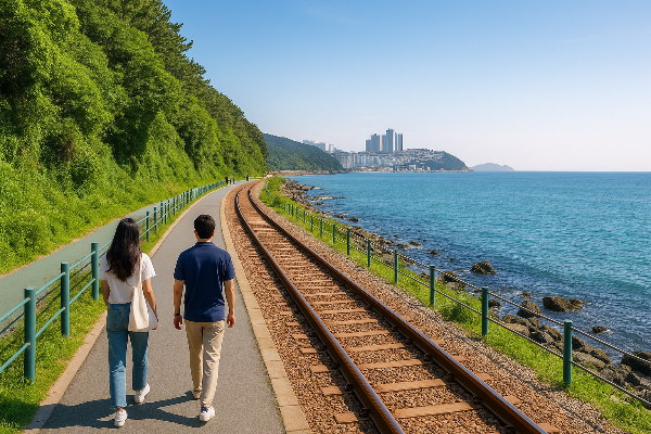 해운대 그린레일웨이, 부산의 숨은 보석 같은 해안 산책로