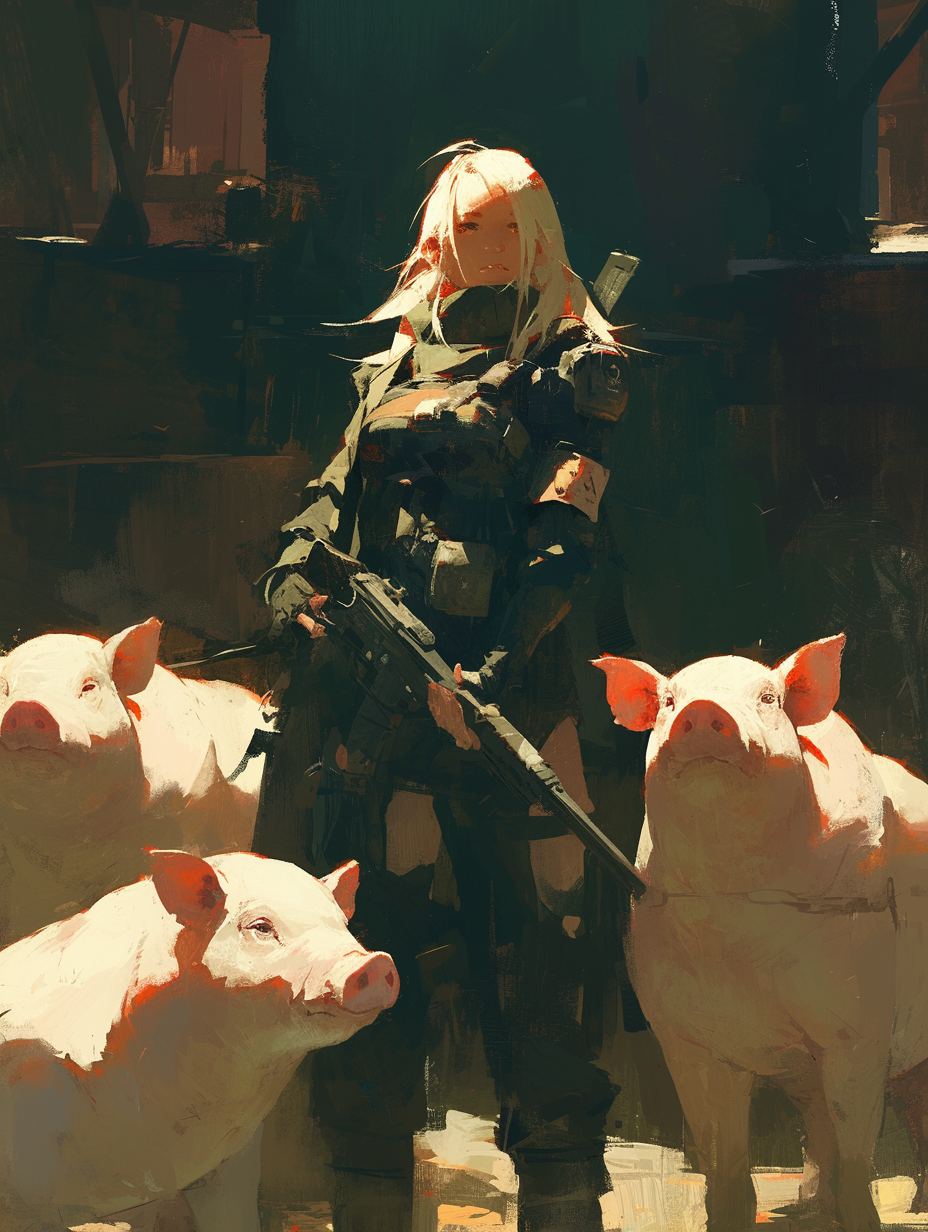 아프리카 돼지 열병 관련 그림