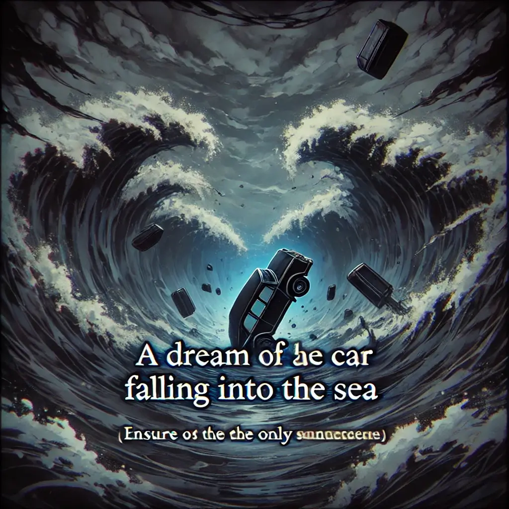차가 바다에 빠지는 꿈