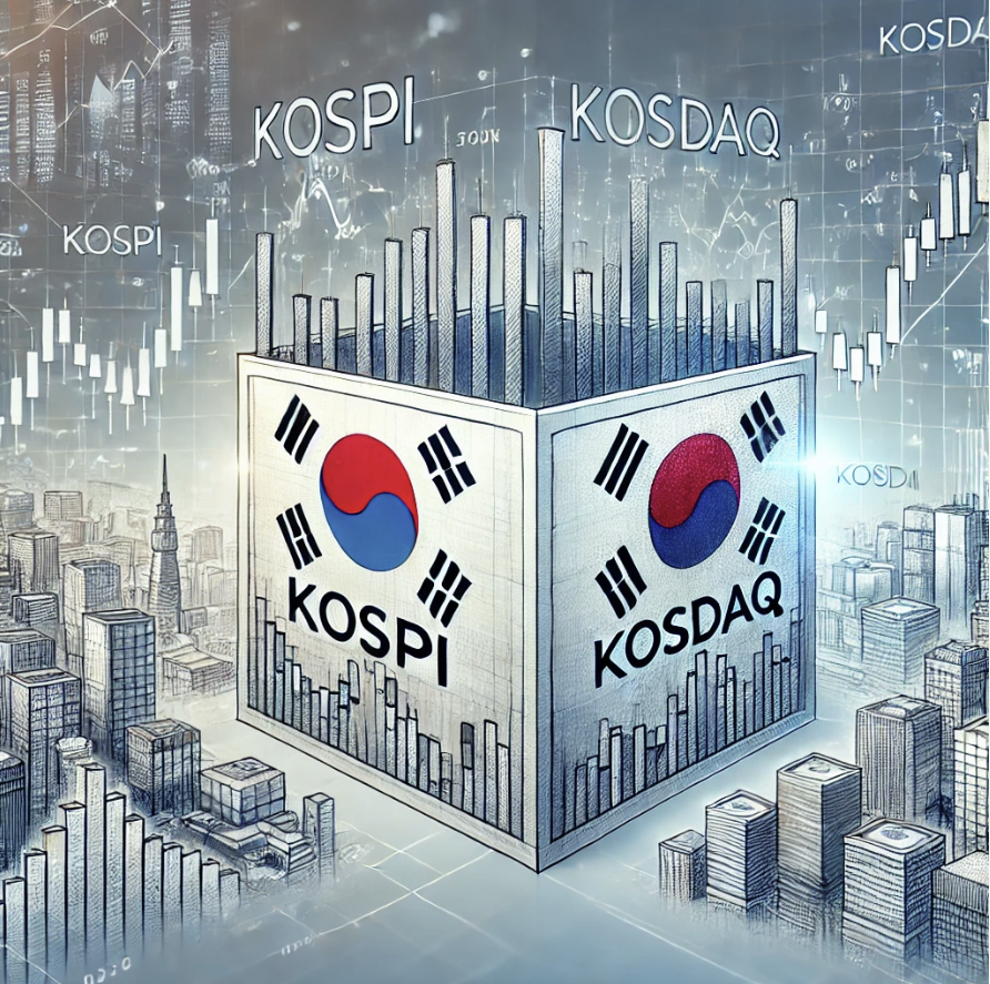 박스권에 갇힌 코스피와 코스닥을 연상시키는 이미지