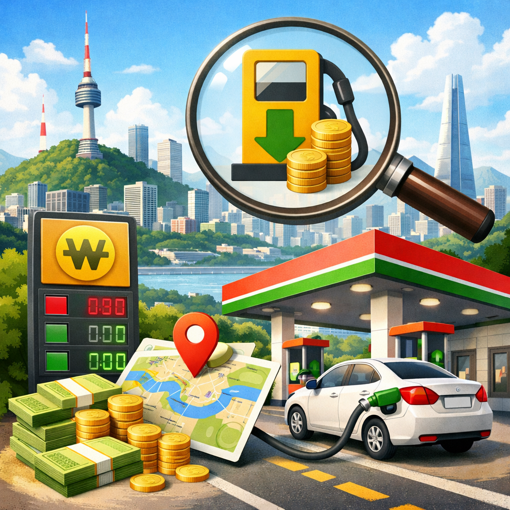 서울 주유소 저렴한 곳 TOP5 &ndash; 서울 기름값 싼 주유소 총정리 관련 사진